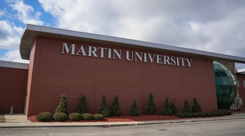 The exterior of Martin University. (Photo: Martin University)