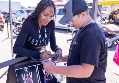 PRI Show races to Indianapolis Dystany Spurlock. (Photo: Walt Thomas)